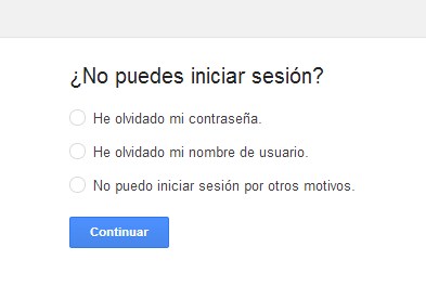recuperar cuenta gmail
