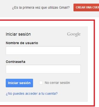 Gmail iniciar sesion: crear un correo Gmail.com de Google