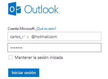 Hotmail, iniciar sesión en tu cuenta de correo Outlook.com
