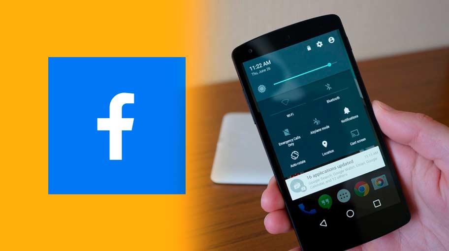 Facebook y su nuevo sistema de notificaciones tipo Android L