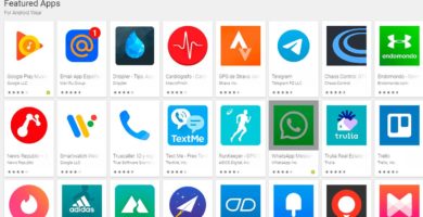 Nueva sección de aplicaciones compatibles con Android Wear