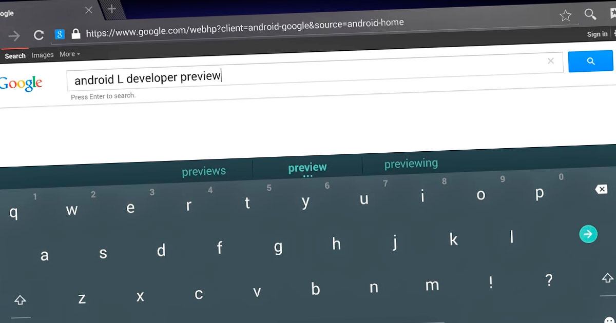 Obtén el nuevo Teclado de Android L desde la PlayStore