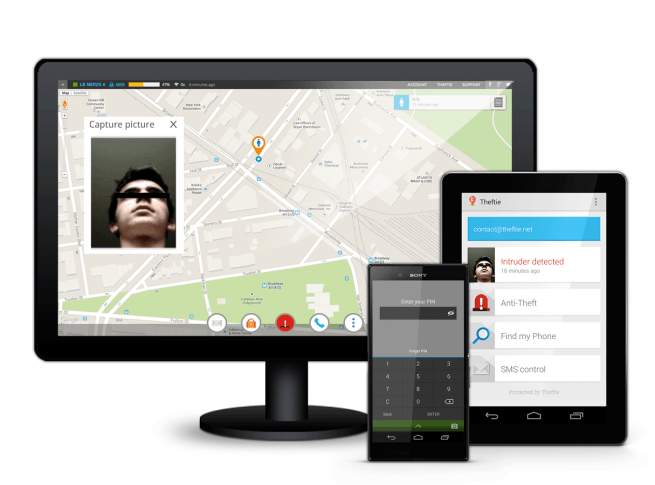 Theftie: La App antirrobo con respaldo de datos en Google Drive