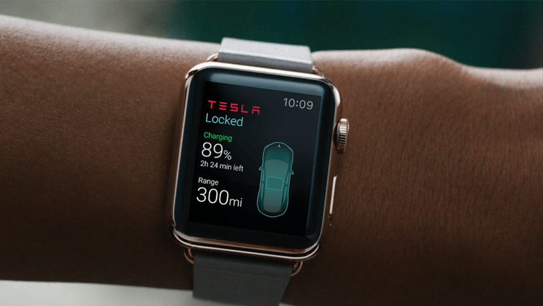 Apple Watch - Tesla