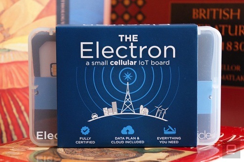 Tarjeta Electron de Particle