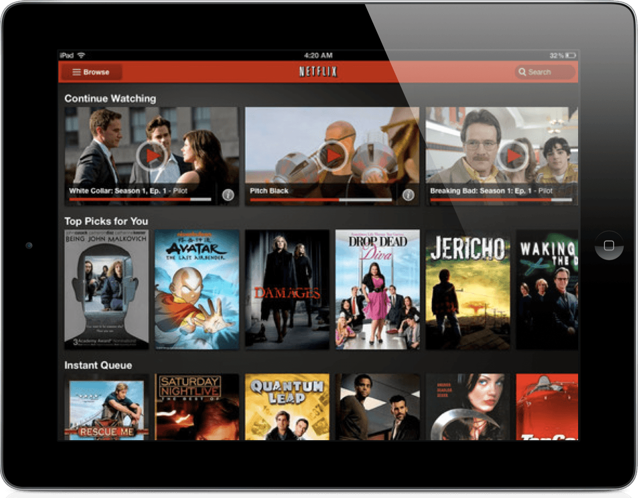 Netflix Peliculas Gratis iPad