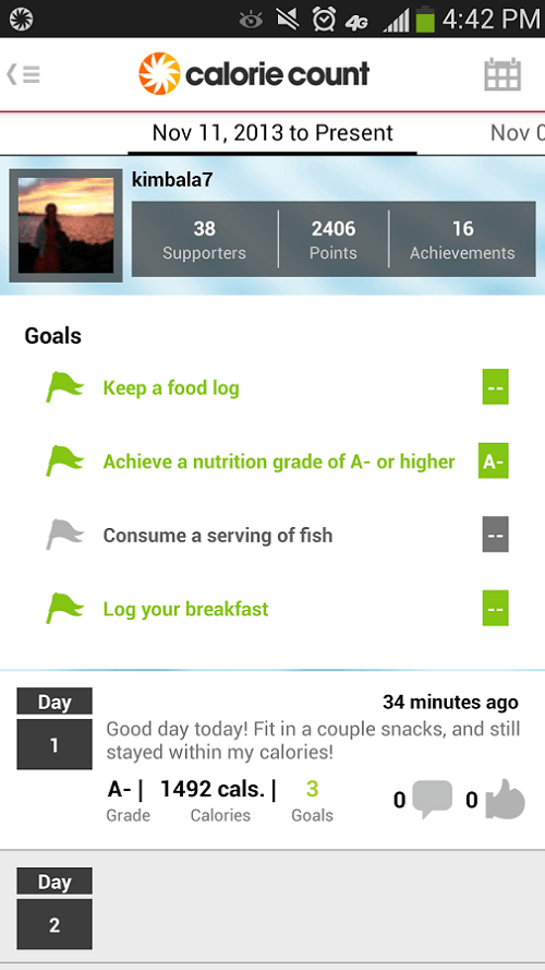 Calorie Counter