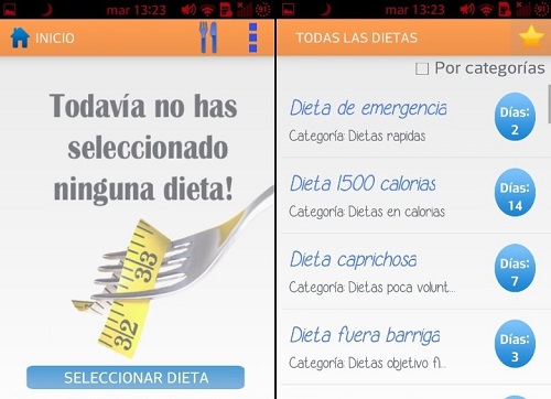Dietas para adelgazar
