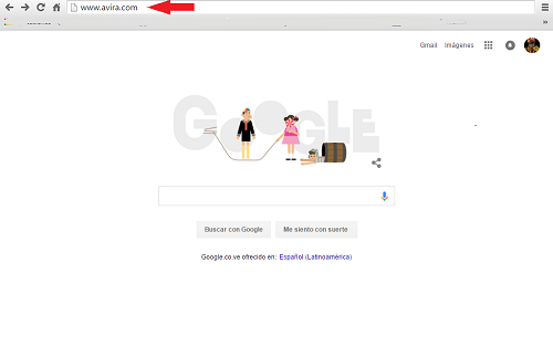 1. Escribir dirección