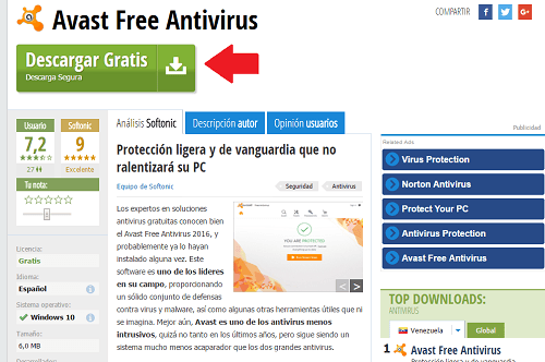 3. Hacer clic en descarga gratis