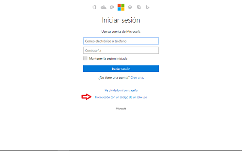 3. Iniciar sesión con código