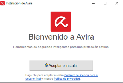 6. Aceptar e instalar