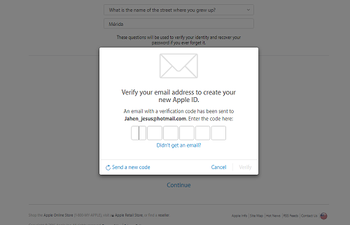 6. Verificacion de email
