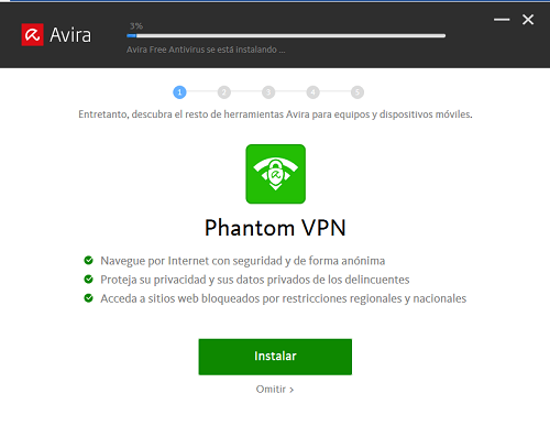 7. Descarga de Avira