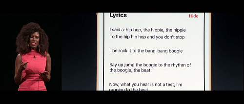 Apple Music Lyrics