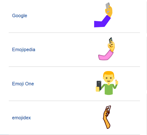 El Emoji de Selfie es uno de los más esperados