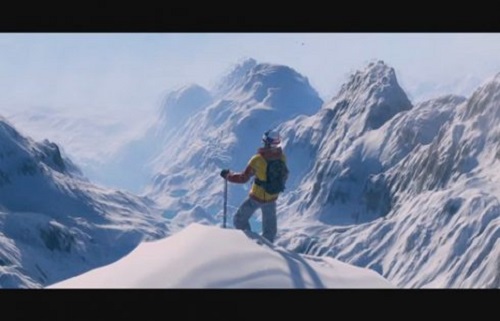 El esquí también es uno de los deoprtes principales de Steep