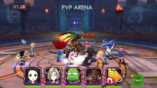 Rush of Heroes para celular