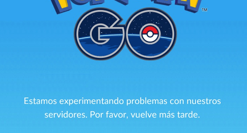 Caidas en los servidores de Pokémon Go