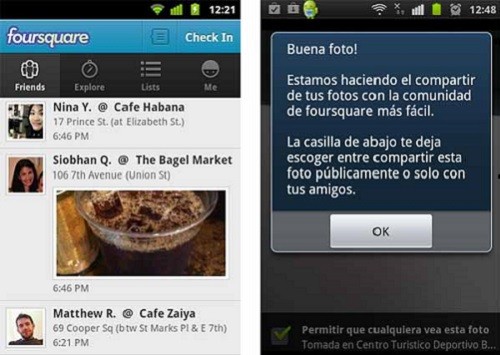 Descargar Foursquare para Android