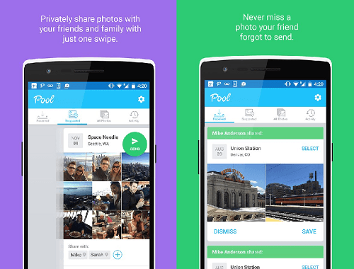 Pool - Photo Sharing Assistant para Android