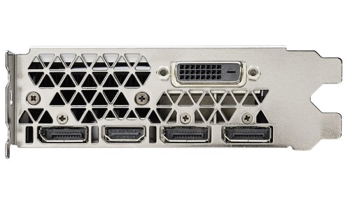 Conectores de la NVIDIA GT 1060