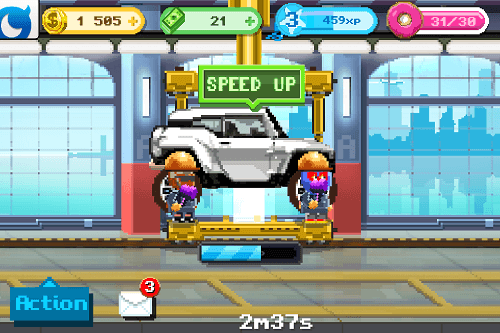 Motor World Car Factory para Android