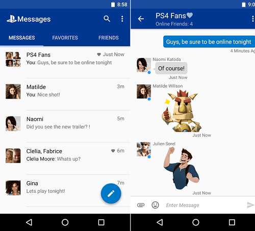 PlayStation®Messages para Android