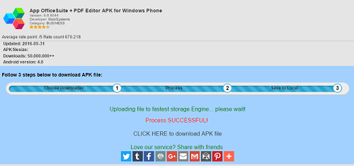 OfficeSuite 8 + PDF Converter para Windows Phone