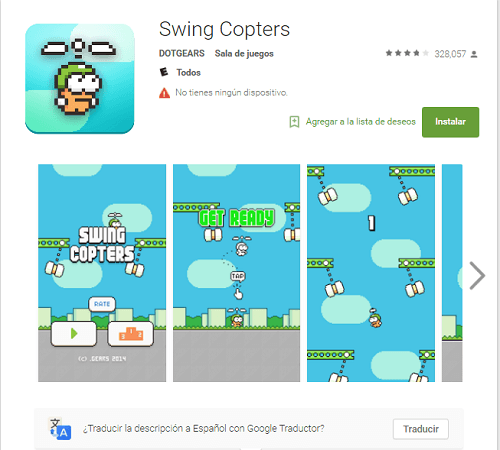 Swing Copters para Android
