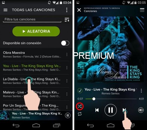Descargar Spotify Premium para Android