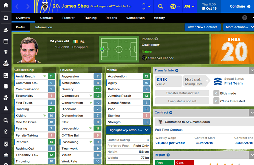 Football Manager Mobile 2016 para Android