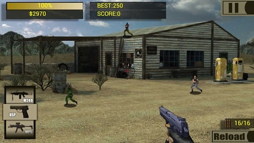 Sniper Counterfire para Huawei y BlackBerry