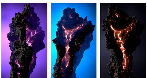 Asteroid Live Wallpaper Android en movimiento