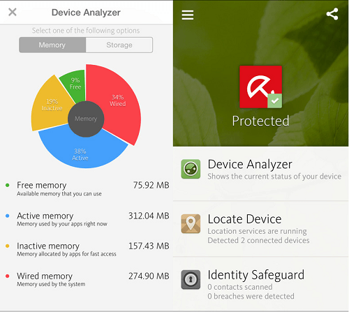 Avira para iPad