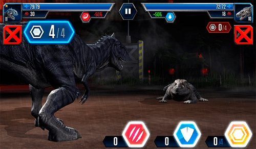 Batalla de dinosaurios