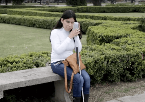 Brailling está diseñada para las personas no videntes