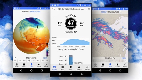 Dark Sky para Android