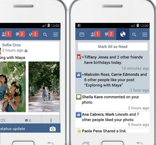 Facebook Lite en Android