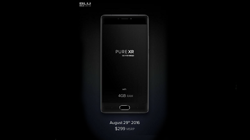 Foto teaser del BLU Pure XR