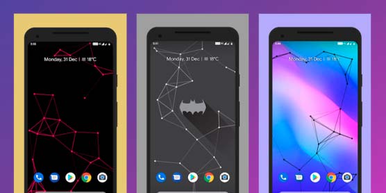 Particle Live Wallpaper para android particulas