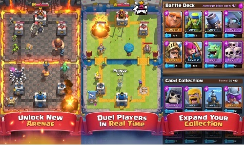 Clash Royale gano una popularidad impresionante