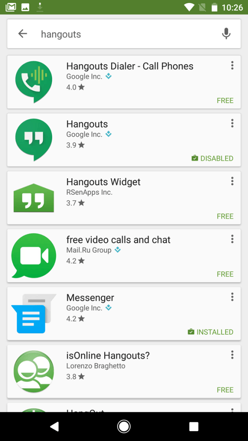 hangouts-estara-deshabilitado