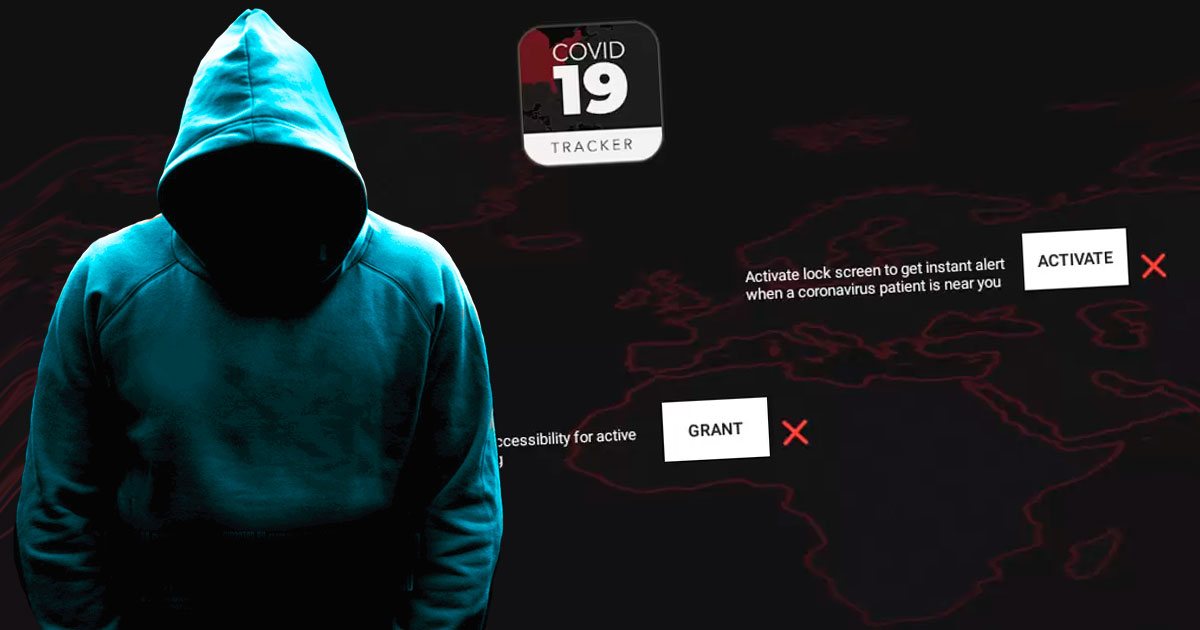 Esta app se hace pasar por rastreador de Coronavirus y bloquea tu celular malware