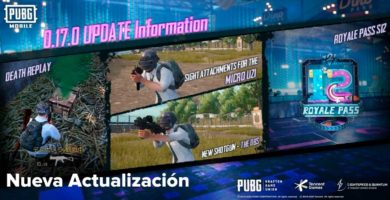 Estas son las novedades de la actualización 0.17.0 de PUBG Mobile