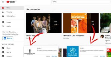 YouTube dedica un centro con información del coronavirus de la OMS