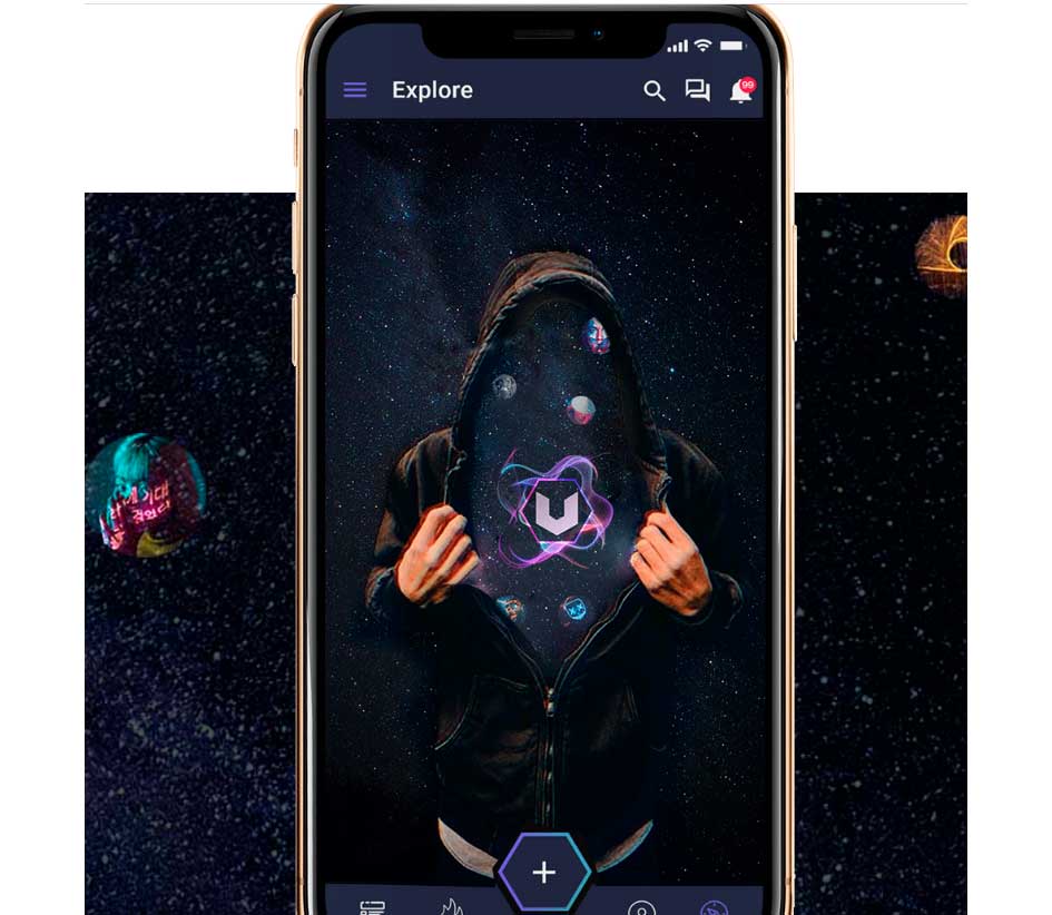 explorar temas en uhive red social que paga tokens