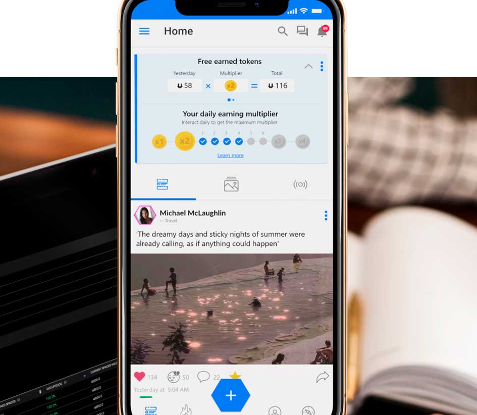 ganar dinero con uhive tokens