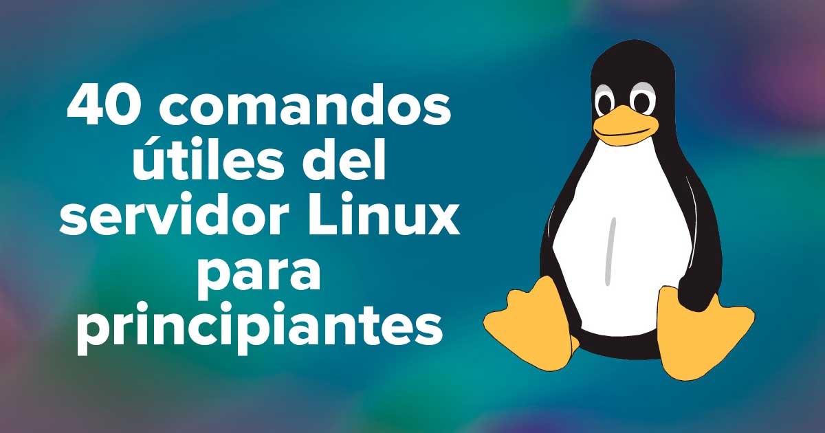 40 comandos útiles del servidor Linux para principiantes