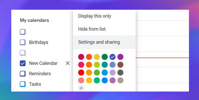 Configuración y uso compartido